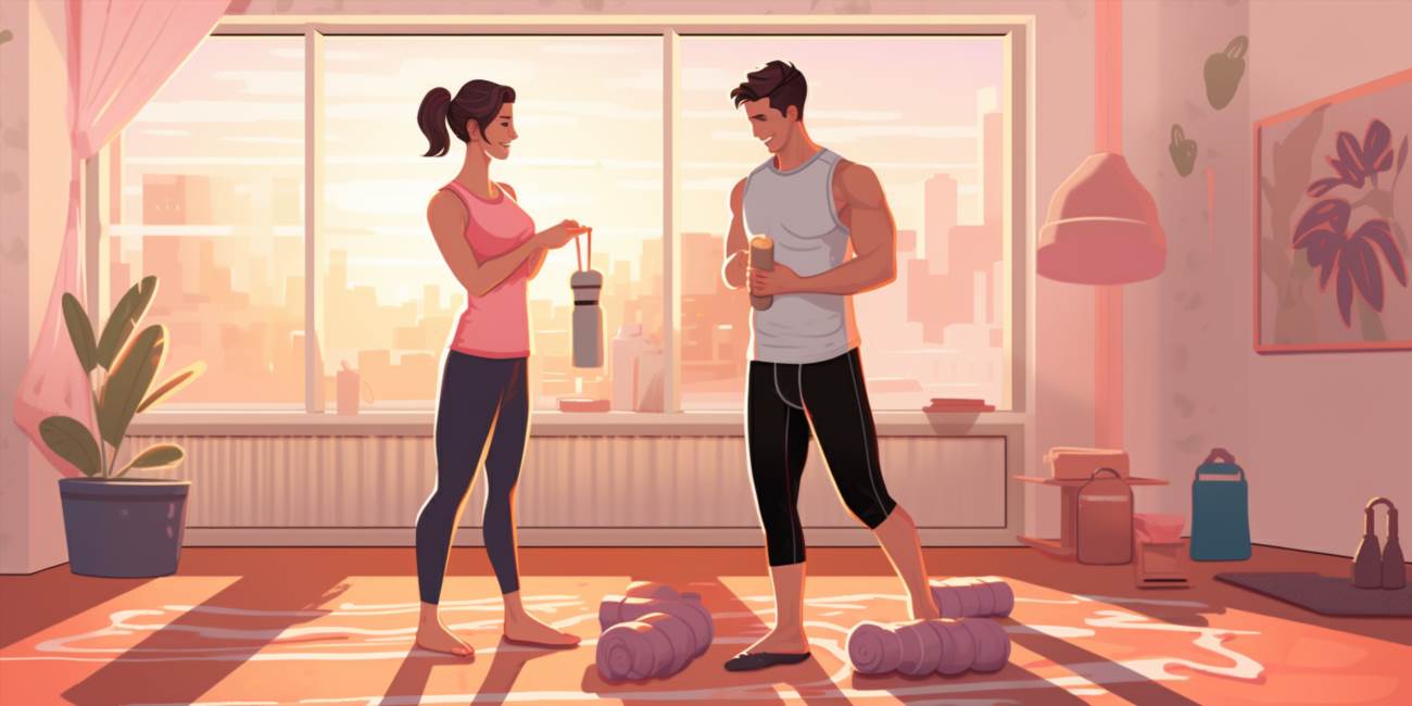 Ćwiczenia dla par: wspólny trening na świetną formę